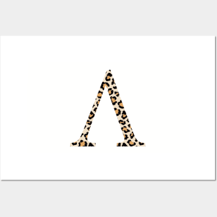 Lambda Cheetah Greek Letter Posters and Art